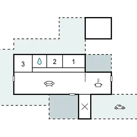 3 Bedroom Front In Semesterbostad *
